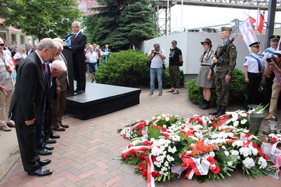 Uroczystość przy Bramie Głównej H. Cegielski – Poznań S.A.