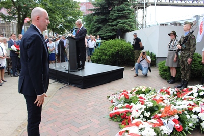 Uroczystość przy Bramie Głównej H. Cegielski – Poznań S.A.