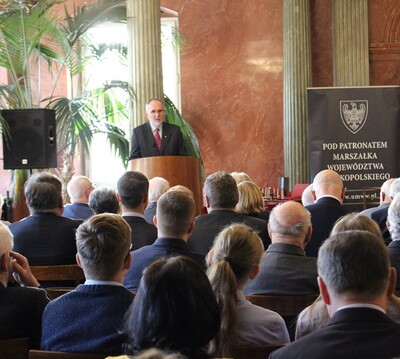 Gala wręczenia Nagrody Honorowej „Dobosz Powstania Wielkopolskiego”. Fot. Bartosz Kochański