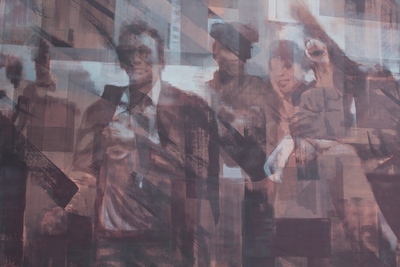 Odsłonięcie muralu o Wydarzeniach Zielonogórskich. Fot. Krzysztof Mazur