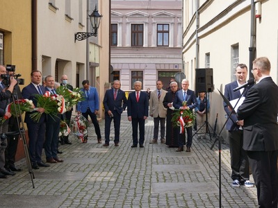 Uroczyste odsłonięcie tablicy