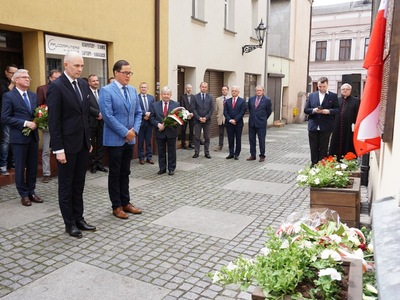 Uroczyste odsłonięcie tablicy