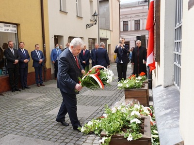 Uroczyste odsłonięcie tablicy
