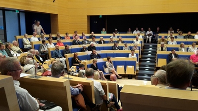 Otwarcie wystawy „Vertriebene 1939... &amp;amp;quot; w siedzibie Fundacji Konrada Adenauera w Berlinie, 7 września 2016 roku.