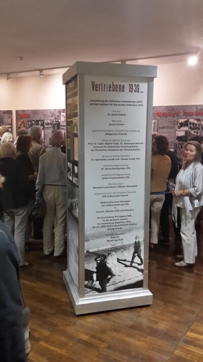 Otwarcie wystawy „Vertriebene 1939... " w siedzibie Fundacji Konrada Adenauera w Berlinie, 7 września 2016 r.