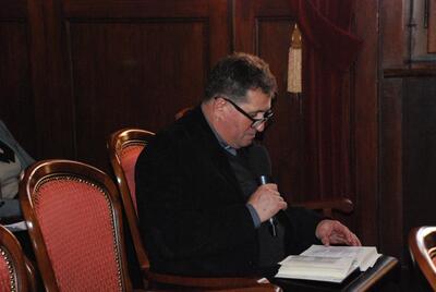 Głos w dyskusji - ks. kanonik Andrzej Stasiak, kustosz sanktuarium Najświętszej Marii Panny Anielskiej w Dąbrowie Górniczej