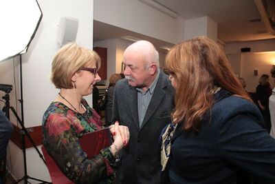 Dr Agnieszka Łuczak oraz Andrzej Bniński