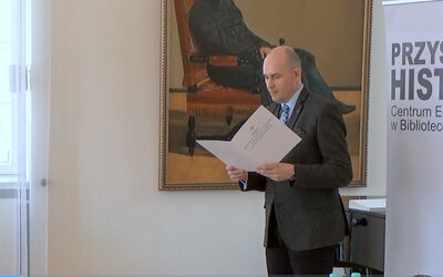 Dyrektor Instytutu Pamięci Narodowej w Poznaniu dr hab. Rafał Reczek