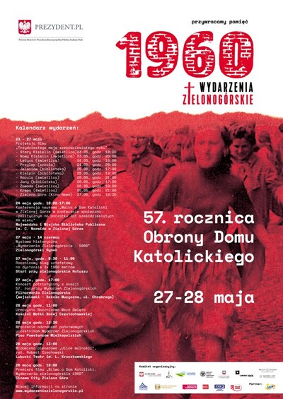 57. rocznica Wydarzeń Zielonogórskich
