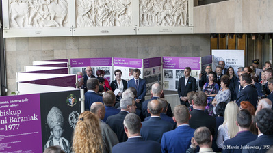 Wystawa „Da mihi animas, caetera tolle. Arcybiskup Antoni Baraniak 1904–1977” – Warszawa, 13 września 2017. Fot. Marcin Jurkiewicz / IPN