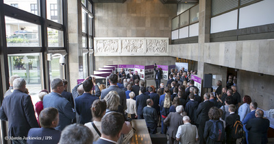 Wystawa „Da mihi animas, caetera tolle. Arcybiskup Antoni Baraniak 1904–1977” – Warszawa, 13 września 2017. Fot. Marcin Jurkiewicz / IPN