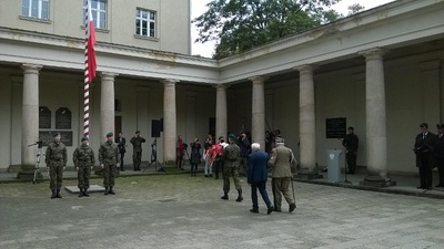 Odsłonięcie tablicy