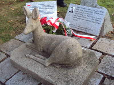 Zapal znicz pamięci 2017 – pomnik Sarenka