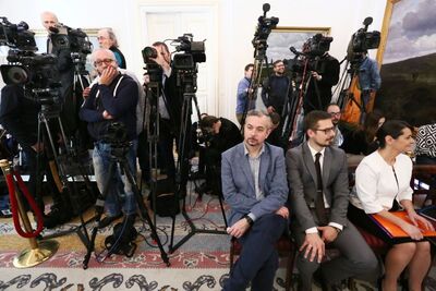 Uroczystość upamiętniająca ks. abp. Antoniego Baraniaka – Warszawa, Belweder, 6 października 2017. Fot. Sławomir Kasper (IPN)