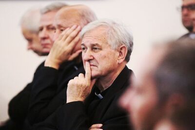 Uroczystość upamiętniająca ks. abp. Antoniego Baraniaka – Warszawa, Belweder, 6 października 2017. Fot. Sławomir Kasper (IPN)