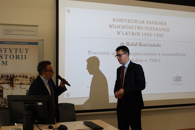 Dyskusja, pytanie zadaje dr hab. prof. UZ Robert Skobelski