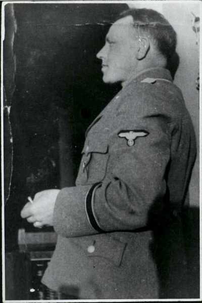 Komendant obozu Kasper Schwartzhuber