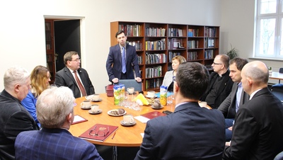 Pierwsze posiedzenie Kapituły Nagrody im. prof. Stanisława Nawrockiego