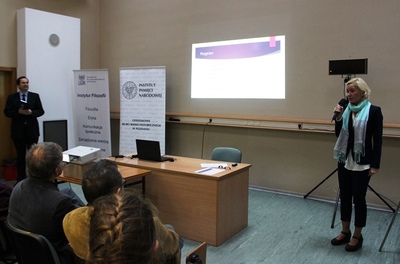 Słowo wstępne zastępcy dyrektora Instytutu Filozofii prof. UAM dr. hab. Karoliny M. Cern