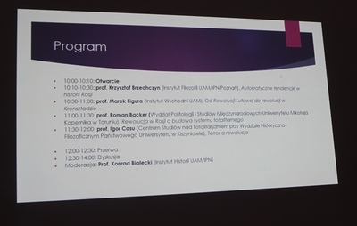 Program sympozjum