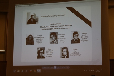 Konferencja „Studencki Komitet Solidarności – spojrzenie po czterdziestu latach”