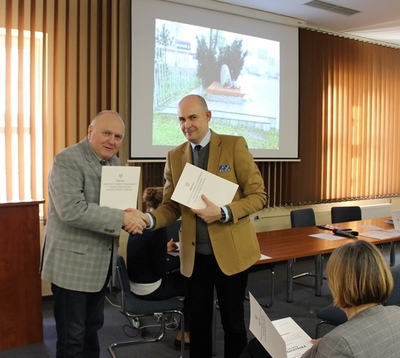 Wręczanie aktów nominacyjnych – dr Zdzisław Kościański