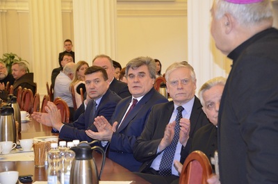 Konferencja okolicznościowa w 5. rocznicę śmierci abp. Ignacego Tokarczuka. Fot. K. Gajda-Bator