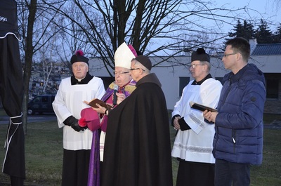 Pożegnanie mjr. w st. spocz. Aleksandra Szymańskiego. Fot. K. Gajda-Bator