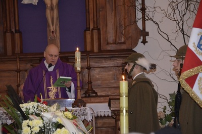 Pogrzeb śp. mjr. Franciszka Sagana ps. „Grabik”. Fot. K. Gajda-Bator