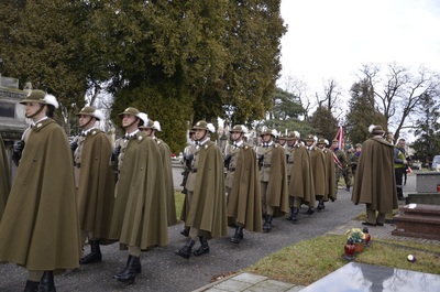 Pogrzeb śp. mjr. Franciszka Sagana ps. „Grabik”. Fot. K. Gajda-Bator