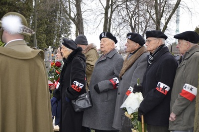 Pogrzeb śp. mjr. Franciszka Sagana ps. „Grabik”. Fot. K. Gajda-Bator