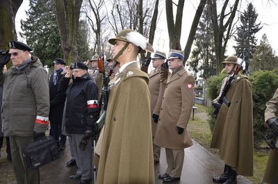 Pogrzeb śp. mjr. Franciszka Sagana ps. „Grabik”. Fot. K. Gajda-Bator