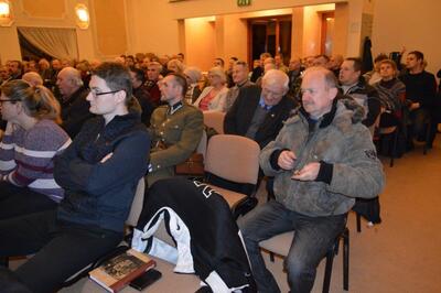 Spotkanie autorskie dr. Mirosława Surdeja – Mielec, 3 lutego 2018. Fot. Mariusz Mazur