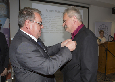 Janusz Wiesław Majka i Jan Baster wiceprezes IPN.