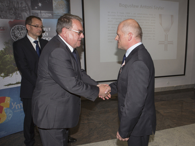 Bogusław Antoni Szylar i Jan Baster wiceprezes IPN.