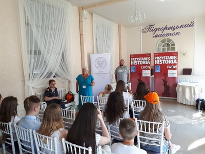 Spotkanie edukacyjne w ramach „Przystanek Historia Lwów”.