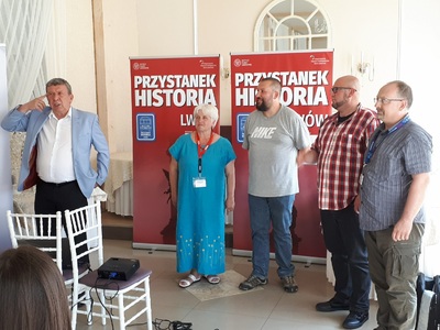 Spotkanie edukacyjne w ramach „Przystanek Historia Lwów”.