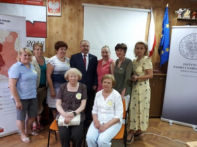 Spotkanie z uczestnikami polskich organizacji ze Lwowa, Stryja i Borysławia.