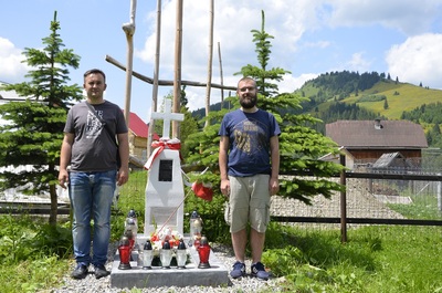 Miejsce spoczynku porucznika Stanisława Strzeleckiego i czterech legionistów polskich.