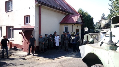 Uroczyste otwarcie przeciwatomowego schronu „Marysieńka” w Rzeszowie.