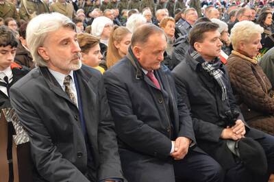 Odsłonięcie Pomnika Pamięci Narodowej w Jarosławiu.