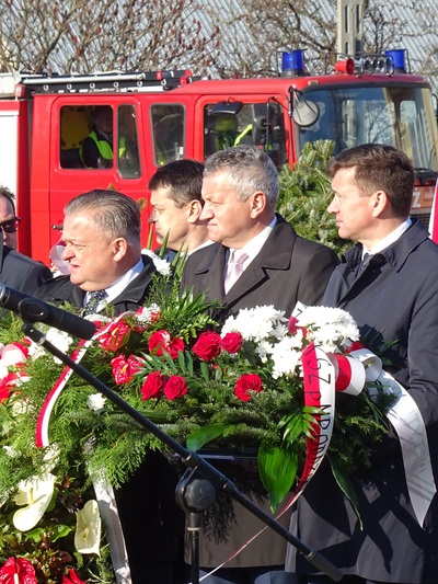 Uroczyste obchody 40. rocznicy powołania Komitetu Samoobrony Chłopskiej Ziemi Rzeszowskiej.