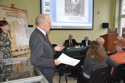 Spotkanie z panem Stanisławem Wnorowskim poświęcone historii Jego i Jego Rodziców.