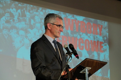 Jan Jarosz dyrektor Muzeum Narodowego Ziemi Przemyskiej.