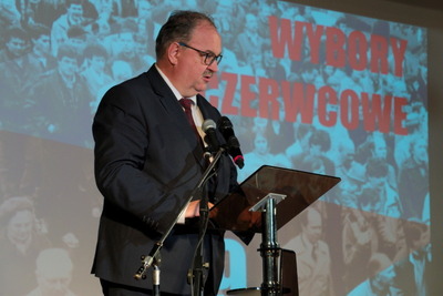 Piotr Pilch wicemarszałek województwa podkarpackiego.