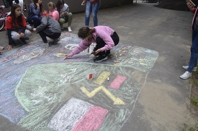 Wakacje z IPN podczas turnusu w Ośrodku „Caritas” w Myczkowcach.