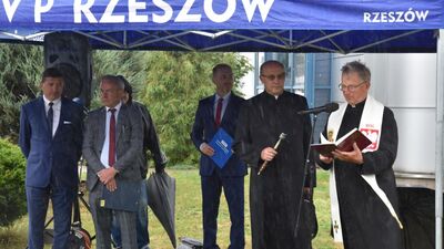 Odsłonięcie tablicy poświęconej mjr. Wacławowi Kopisto w Rzeszowie.