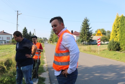 Ekshumacja Michała Szydłowskiego w miejscowości Kosina na Podkarpaciu