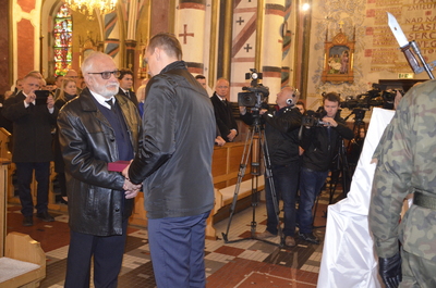 Uroczystości pogrzebowe śp. kpt. Tadeusza Gajdy ps. „Tarzan” w Stalowej Woli.