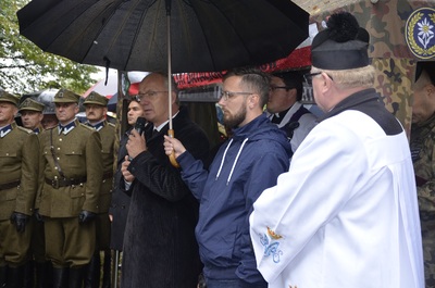 Uroczystości pogrzebowe śp. kpt. Tadeusza Gajdy ps. „Tarzan” w Stalowej Woli.
